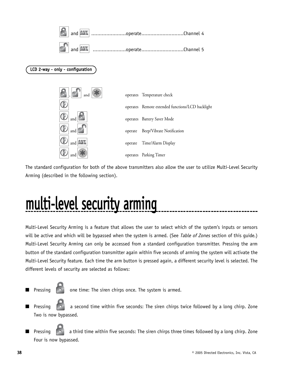 Directed Electronics Hornet 564T User Manual | Page 38 / 56