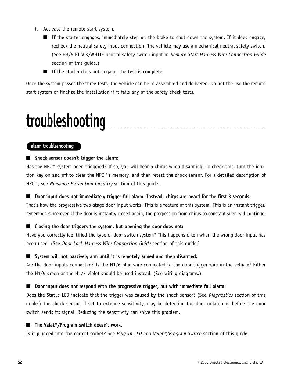 Directed Electronics Hornet 564T User Manual | Page 52 / 56