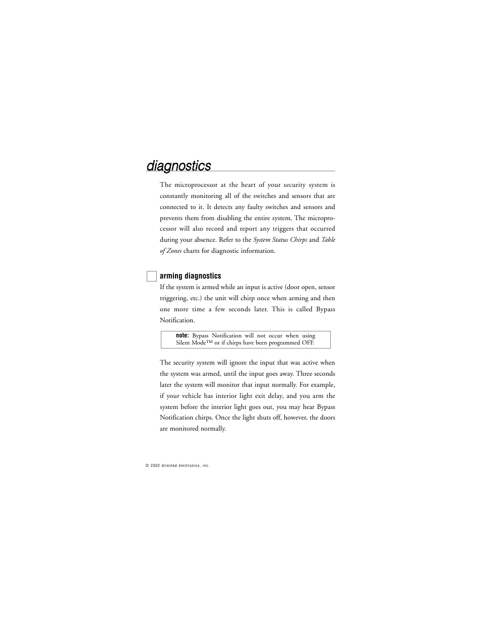 Ddiia ag gn no ossttiic css | Directed Electronics G436S 5220XS User Manual | Page 18 / 38