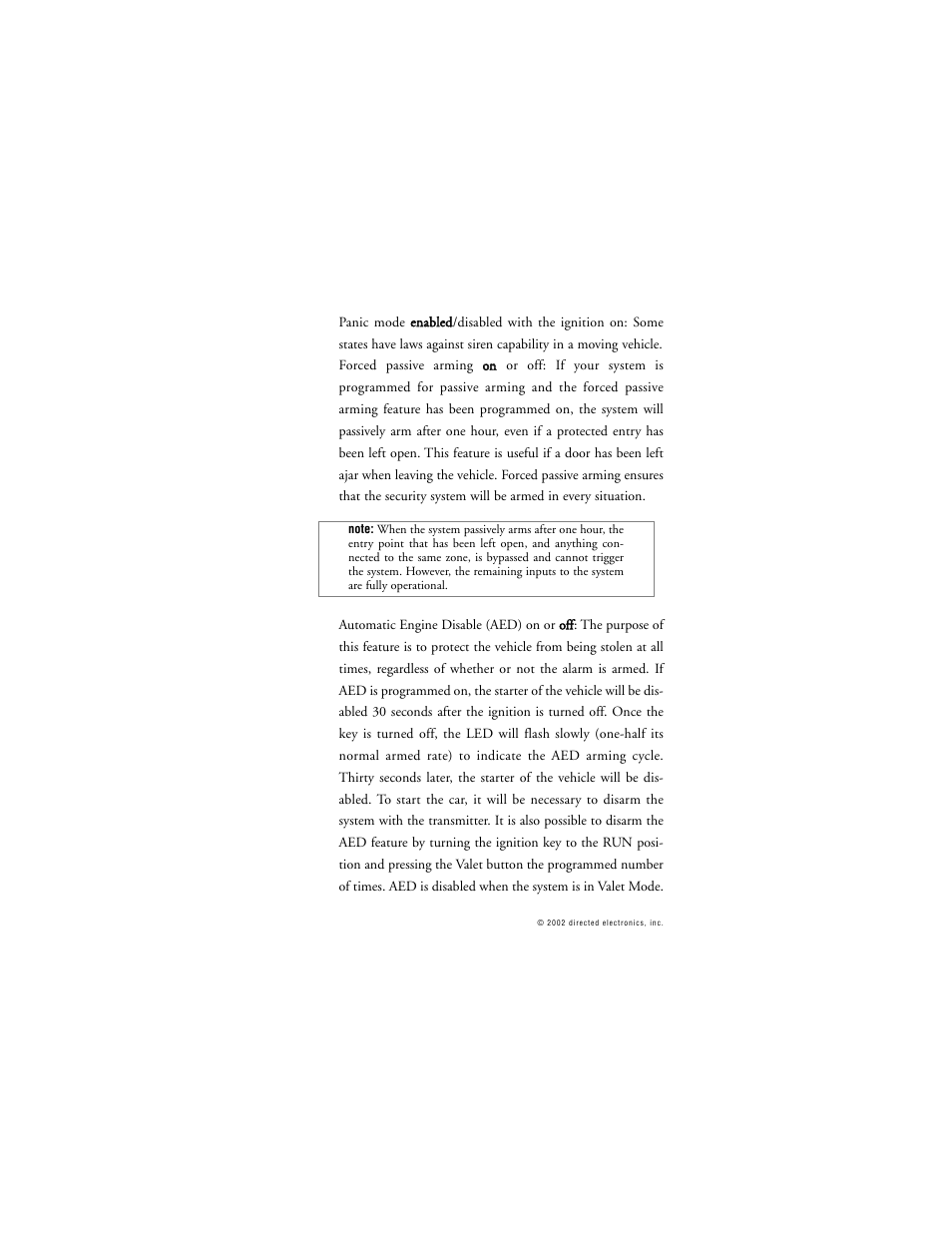 Directed Electronics G436S 5220XS User Manual | Page 25 / 38