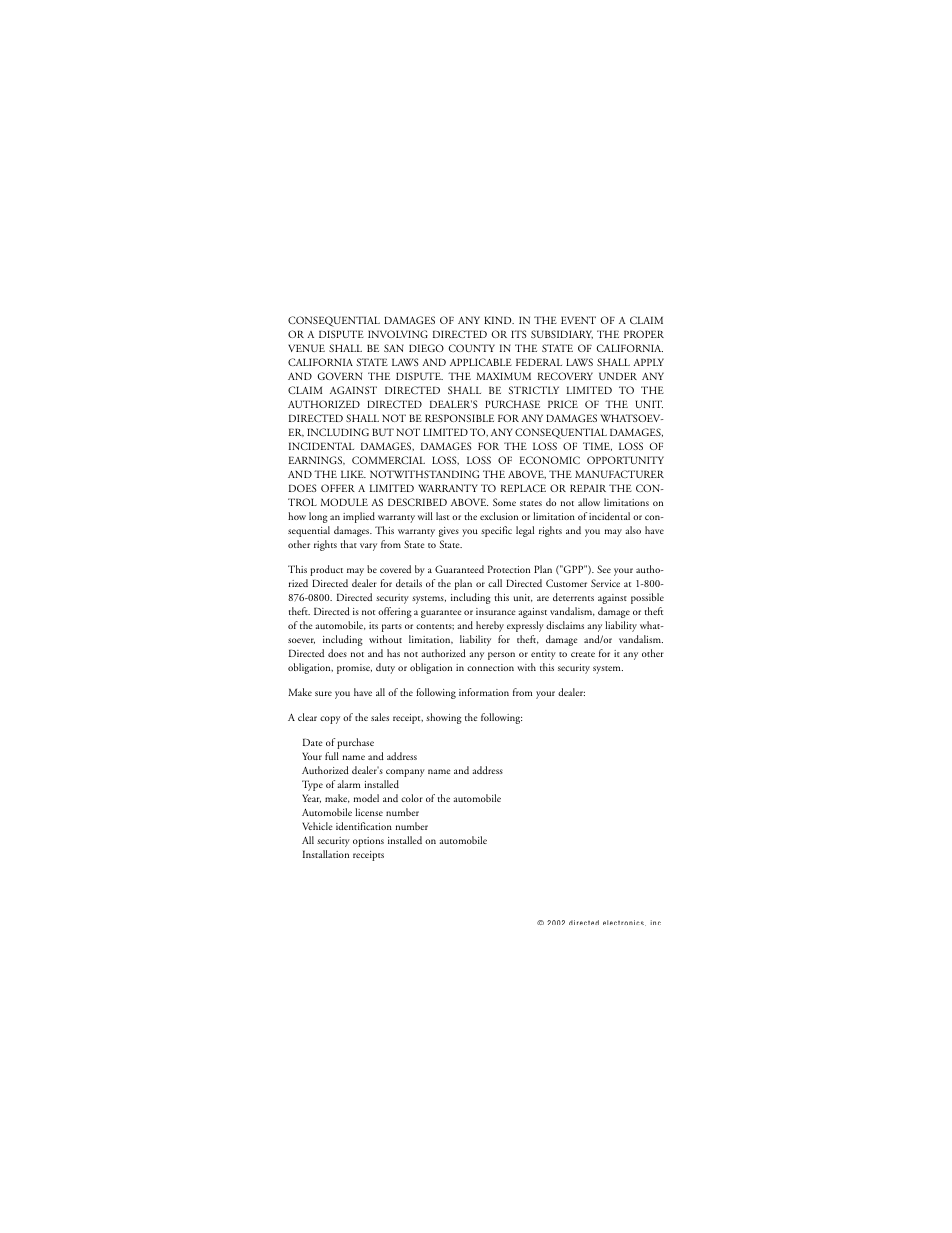 Directed Electronics G436S 5220XS User Manual | Page 3 / 38