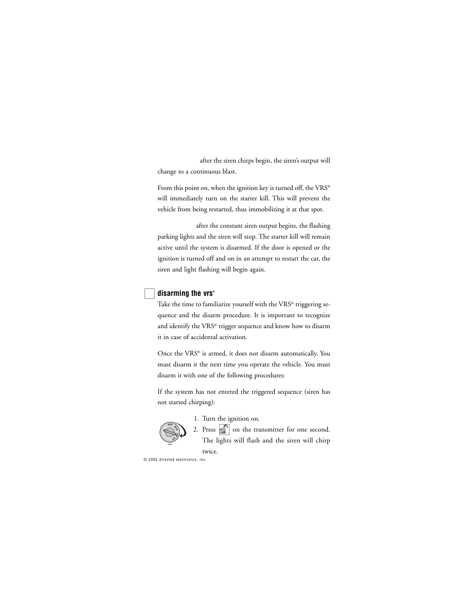 Directed Electronics G436S 5220XS User Manual | Page 30 / 38