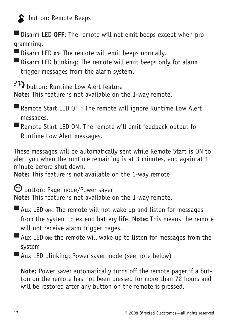 Directed Electronics VIPER 5701 User Manual | Page 18 / 56