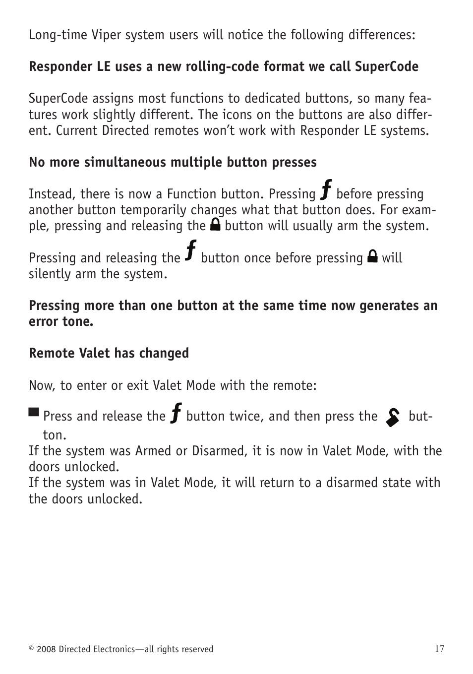 Directed Electronics VIPER 5701 User Manual | Page 23 / 56