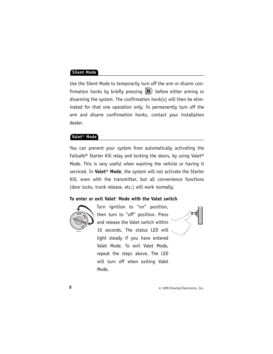 Directed Electronics 3000ESP User Manual | Page 12 / 20
