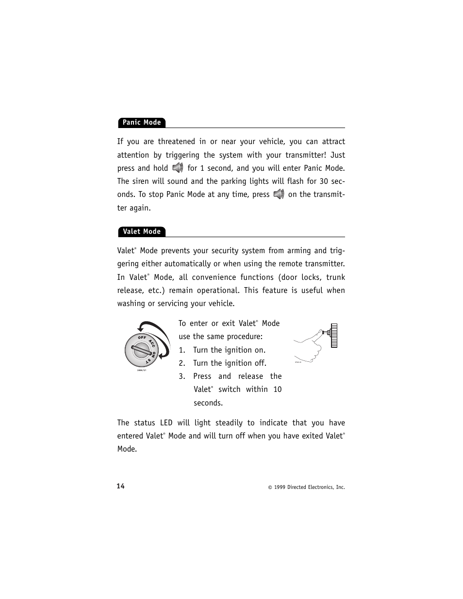 Directed Electronics 1500ESP User Manual | Page 17 / 37