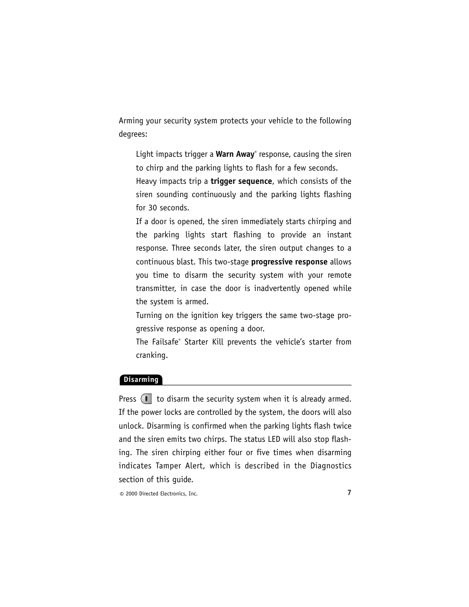 Directed Electronics 431R User Manual | Page 11 / 28