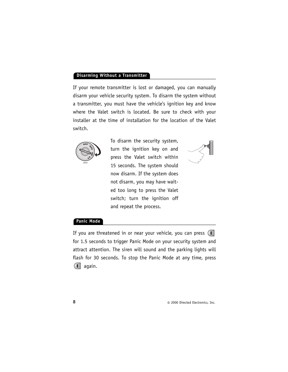 Directed Electronics 431R User Manual | Page 12 / 28