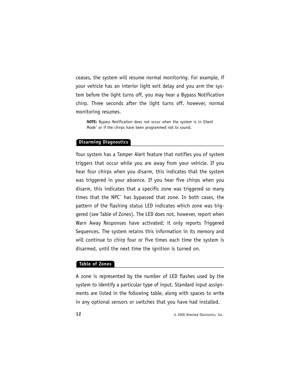 Directed Electronics 431R User Manual | Page 16 / 28