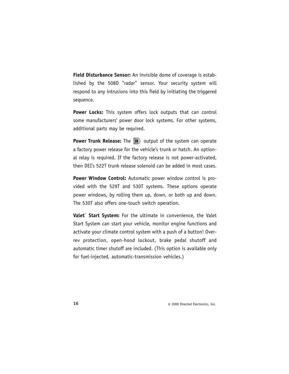 Directed Electronics 431R User Manual | Page 20 / 28