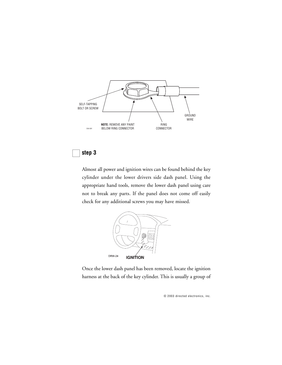 Step 3 | Directed Electronics G322R User Manual | Page 13 / 55