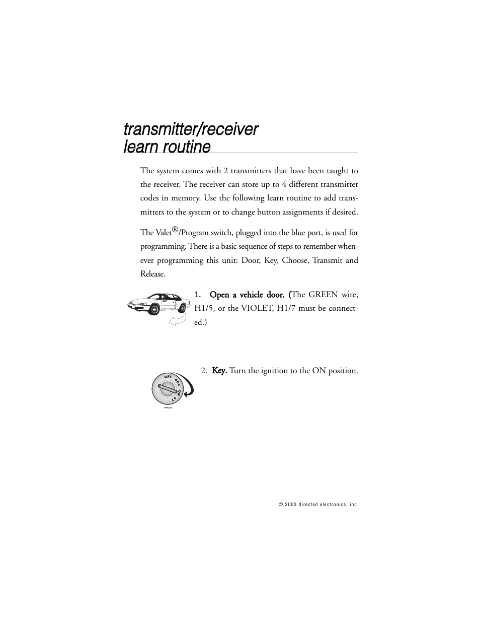 Directed Electronics G322R User Manual | Page 25 / 55