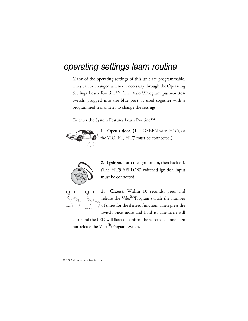 Directed Electronics G322R User Manual | Page 28 / 55