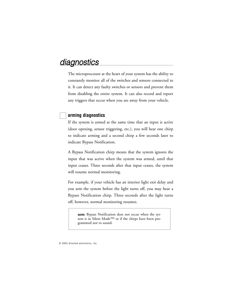 Ddiia ag gn no ossttiic css | Directed Electronics G322R User Manual | Page 38 / 55