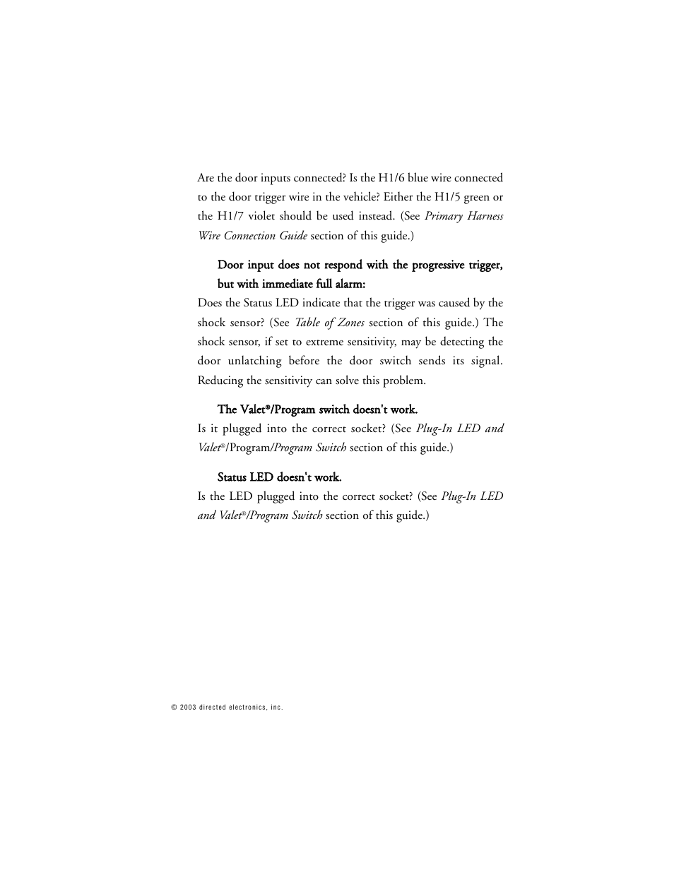 Directed Electronics G322R User Manual | Page 44 / 55
