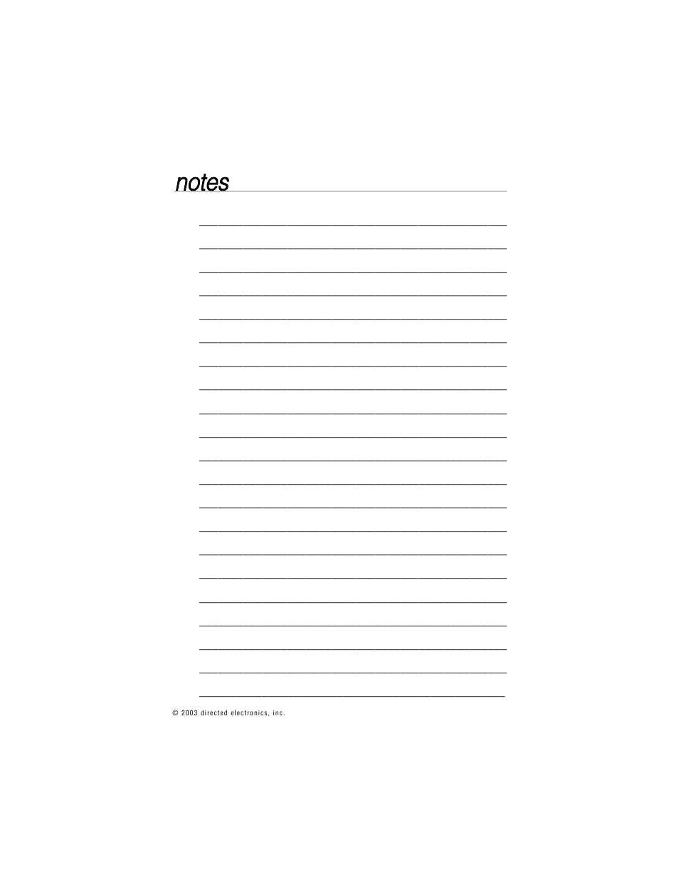 Nno otte ess | Directed Electronics G322R User Manual | Page 50 / 55