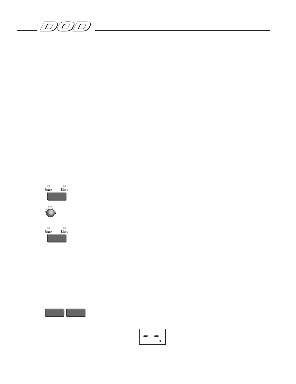 Storing programs, Bypassing | DOD FX7 User Manual | Page 12 / 18