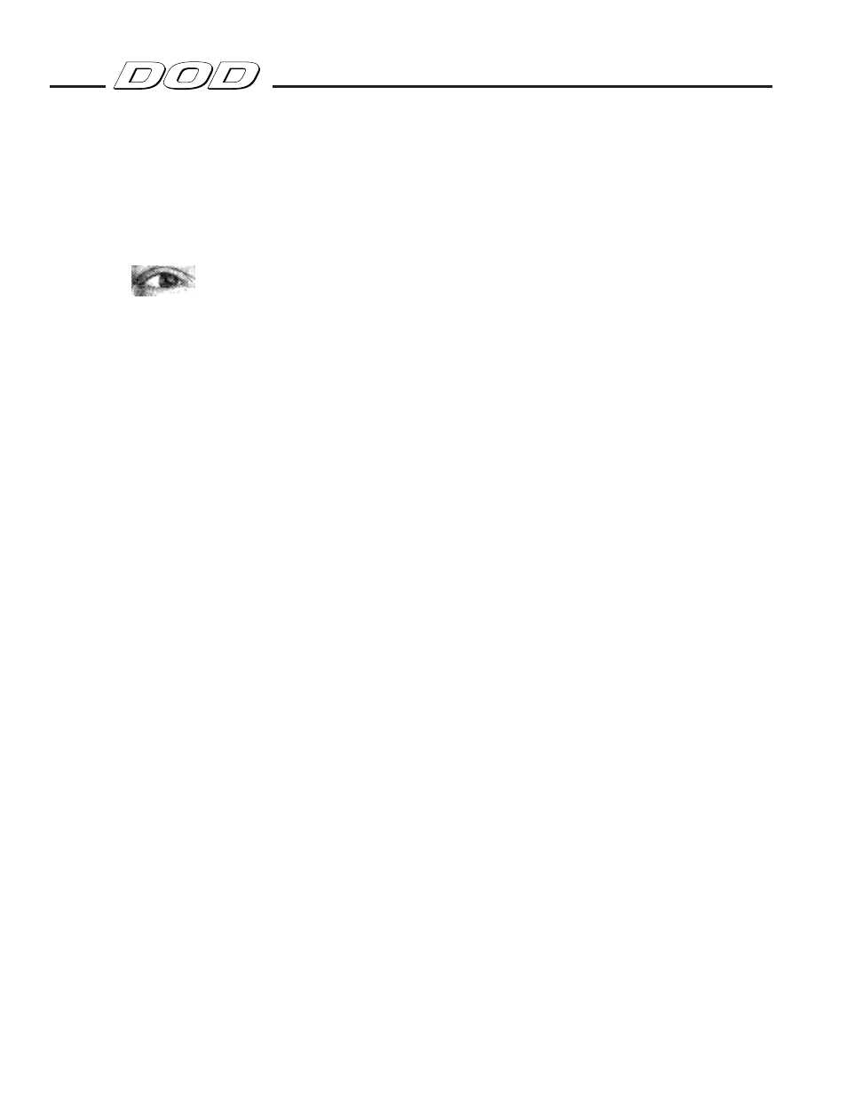 DOD FX7 User Manual | Page 6 / 18