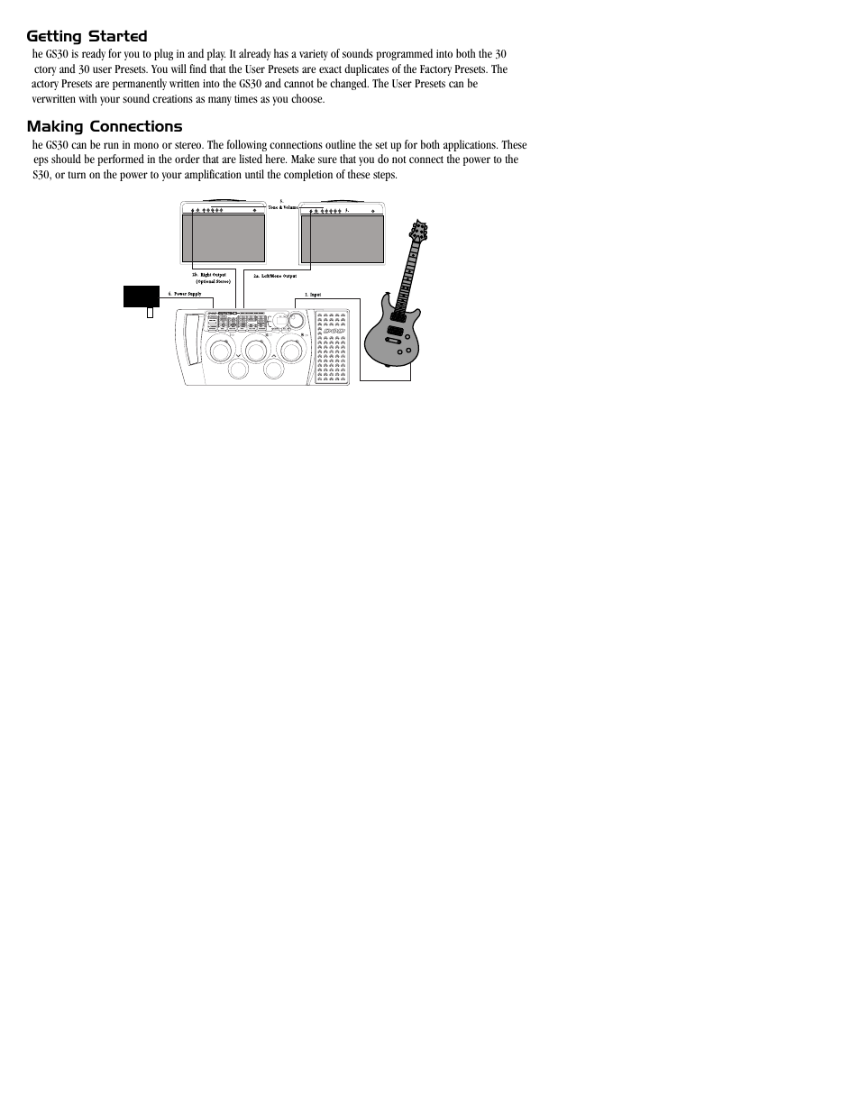 DOD GS30 User Manual | Page 10 / 36