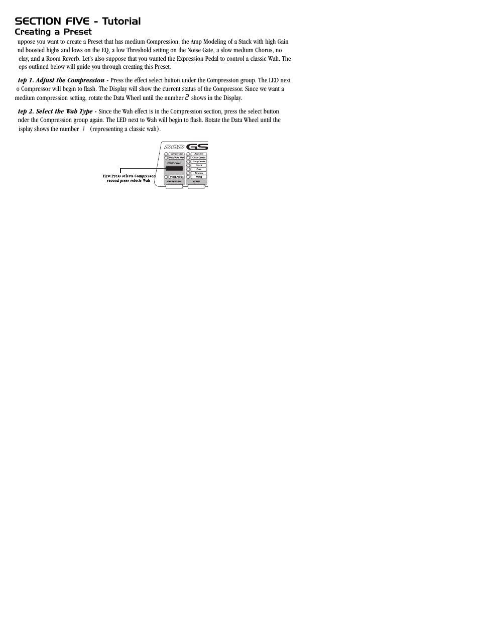 DOD GS30 User Manual | Page 28 / 36