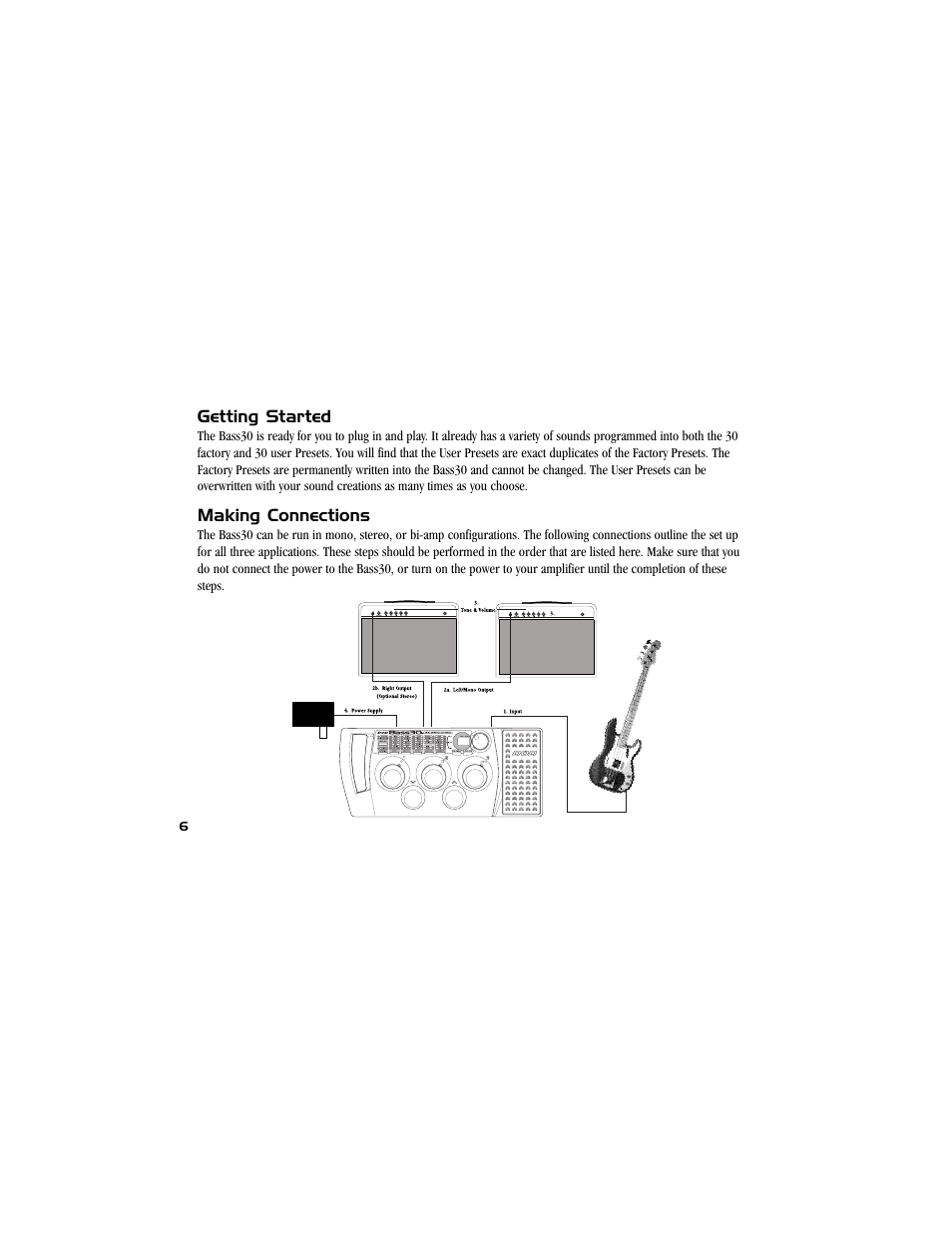 DOD Bass30 User Manual | Page 10 / 38