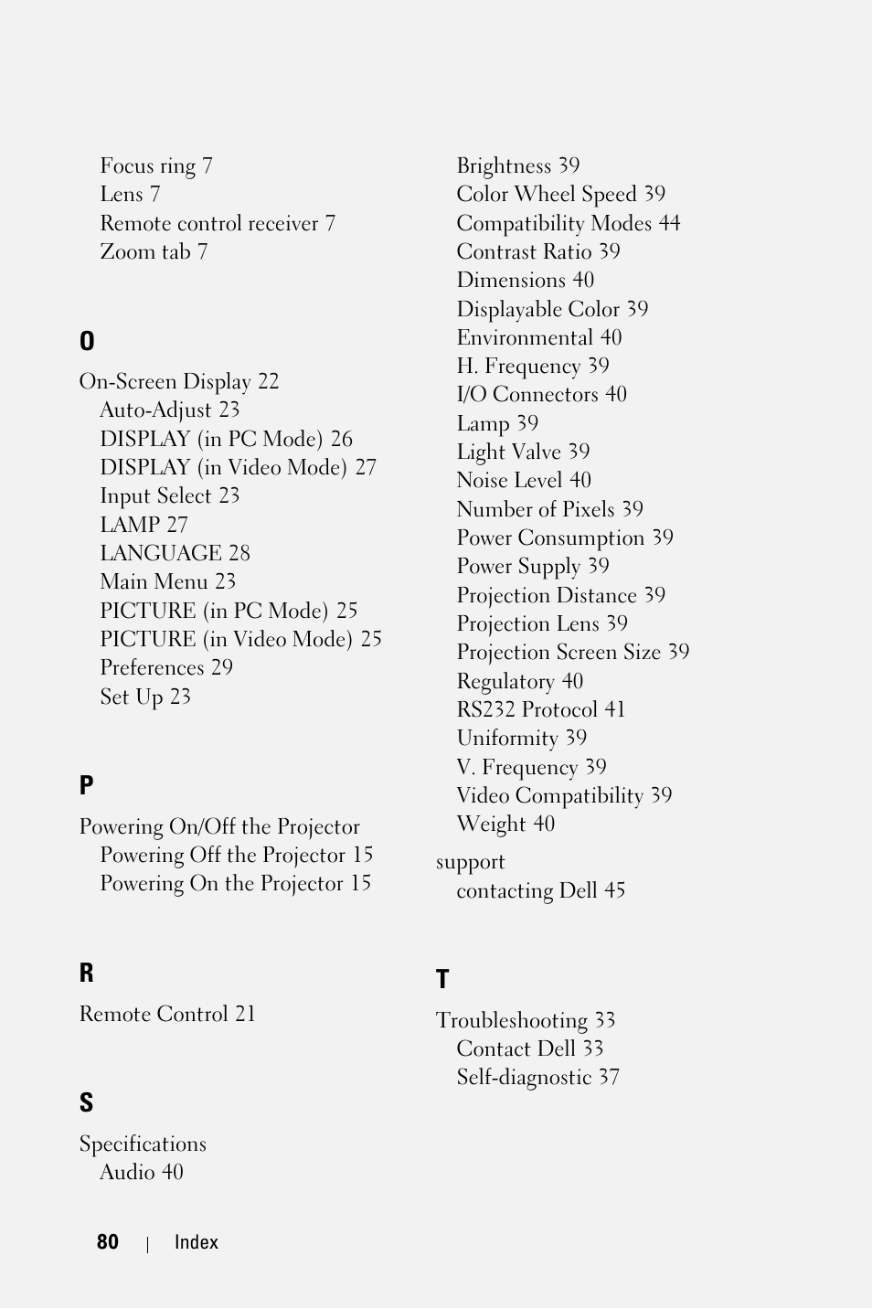 Dell 2400MP User Manual | Page 80 / 346