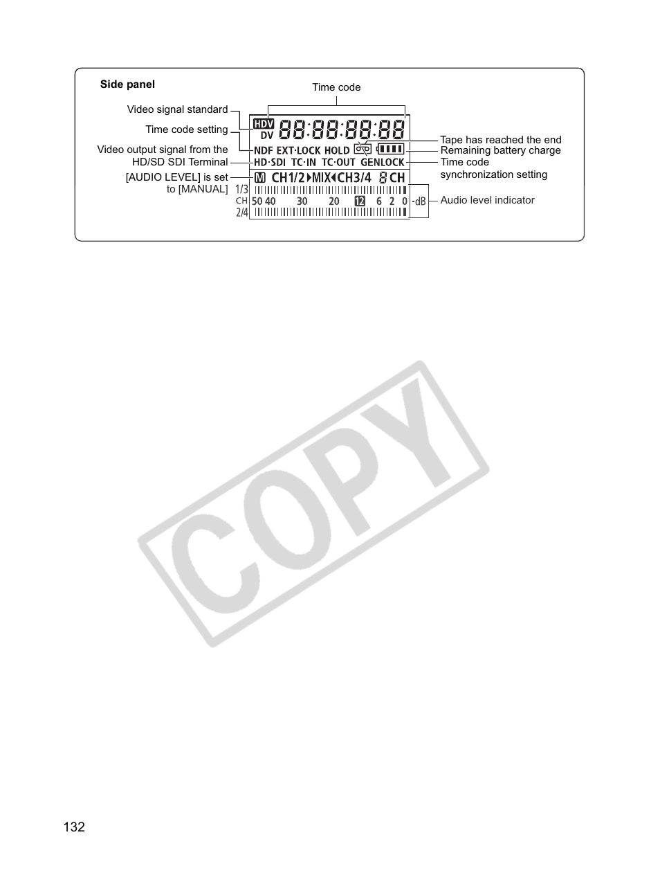 Canon XLH1 User Manual | Page 132 / 157