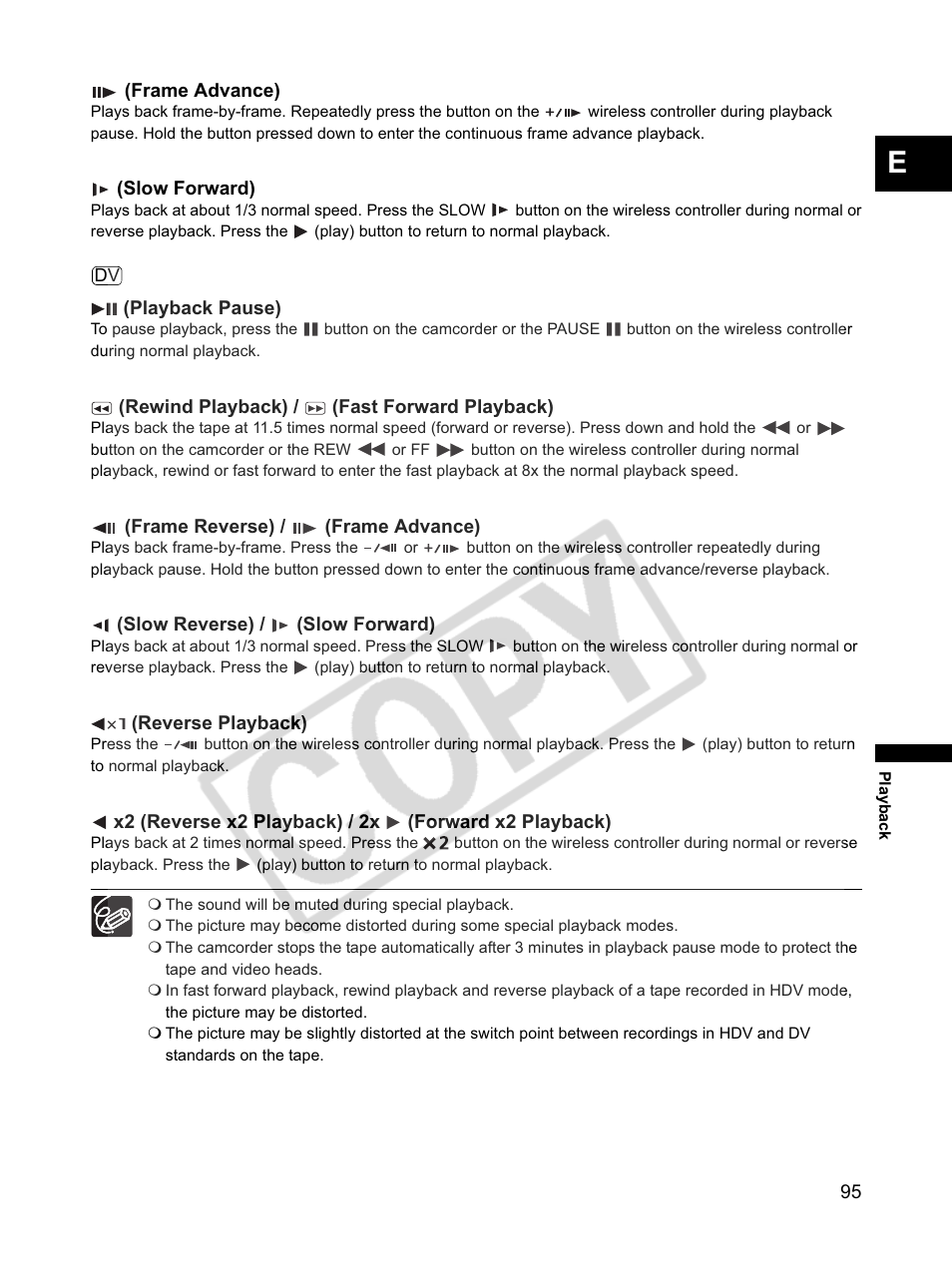 Canon XLH1 User Manual | Page 95 / 157