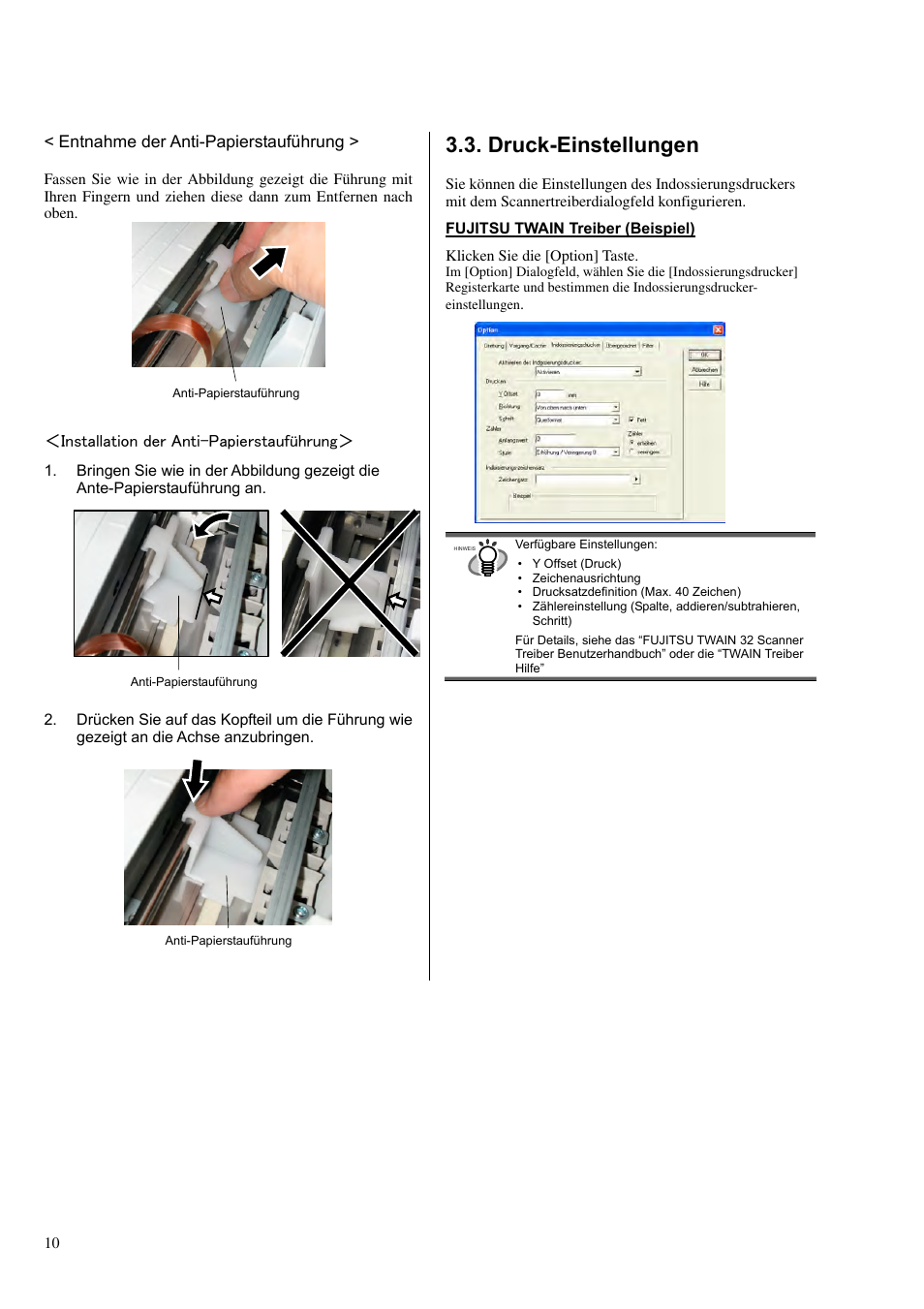 Druck-einstellungen | Dell fi-412PR User Manual | Page 54 / 128