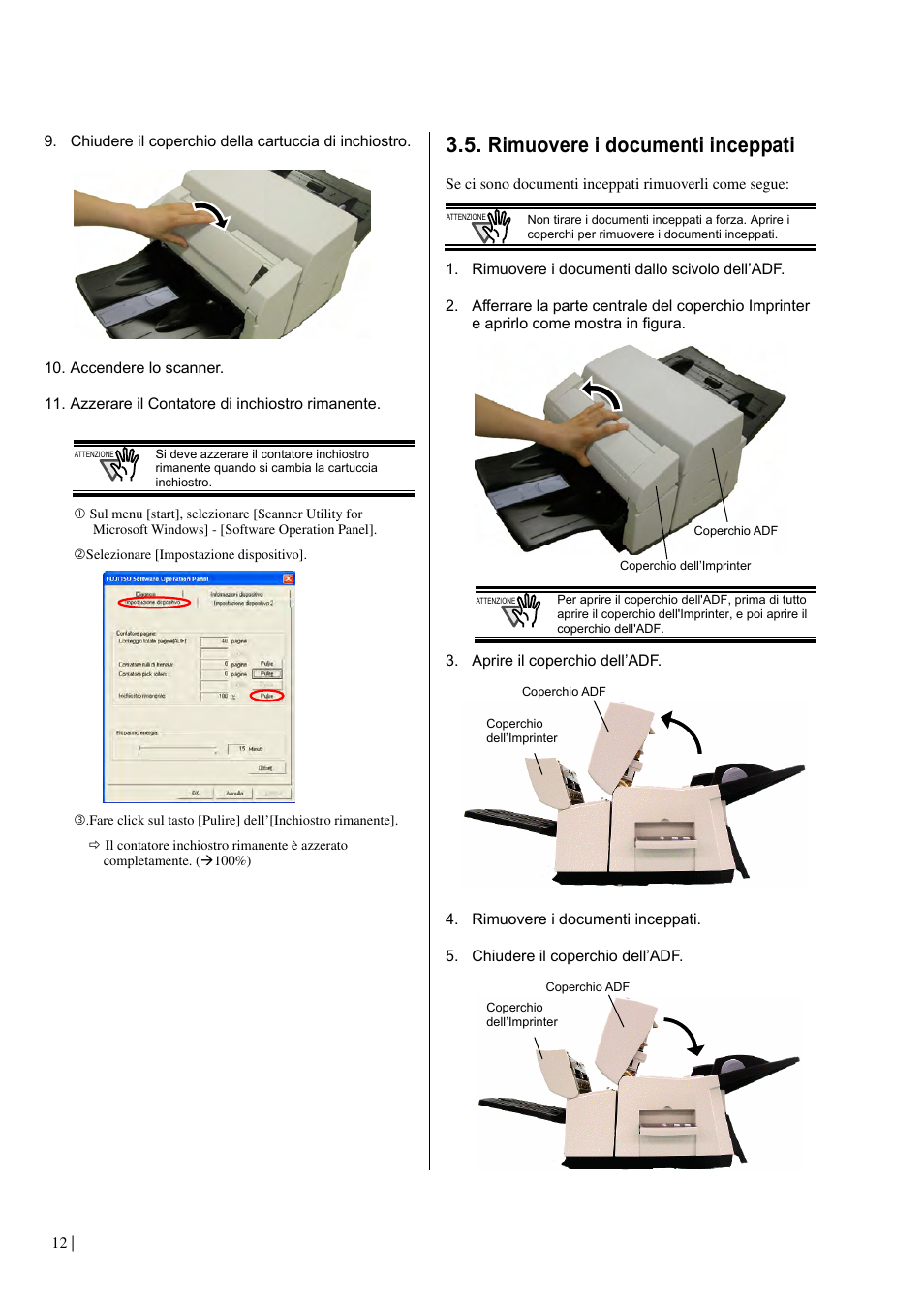 Rimuovere i documenti inceppati | Dell fi-565PR User Manual | Page 76 / 128