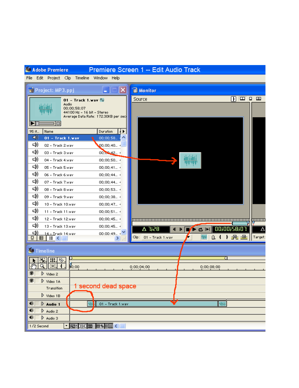 Step 3 – editing audio tracks | Dell 30 User Manual | Page 16 / 25