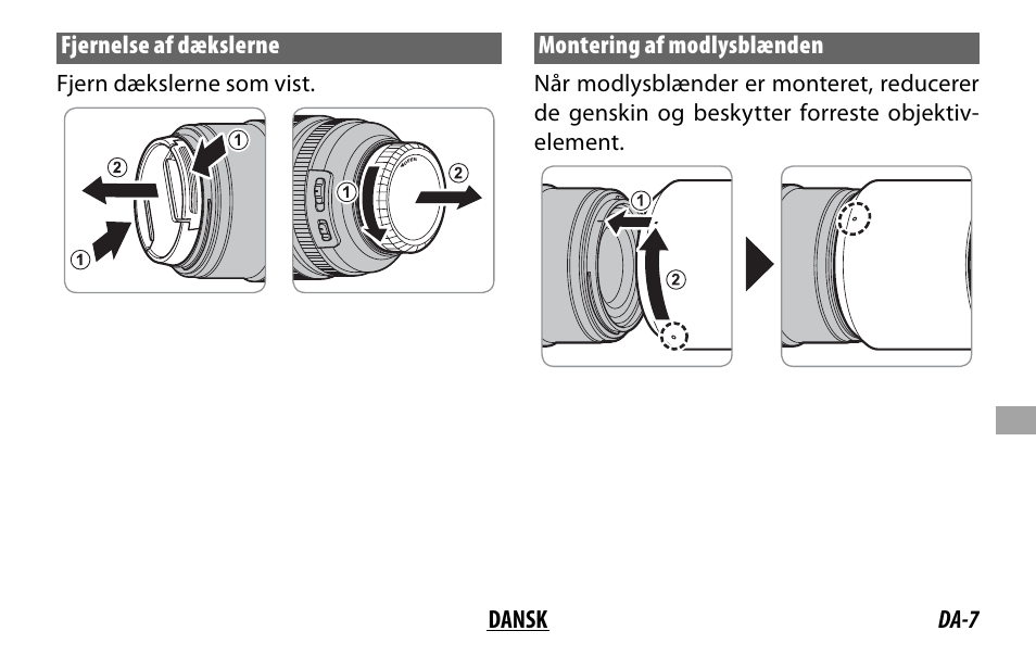 FujiFilm Lens Hood for XF 80mm f/2.8 R LM OIS WR Macro Lens User Manual | Page 117 / 172