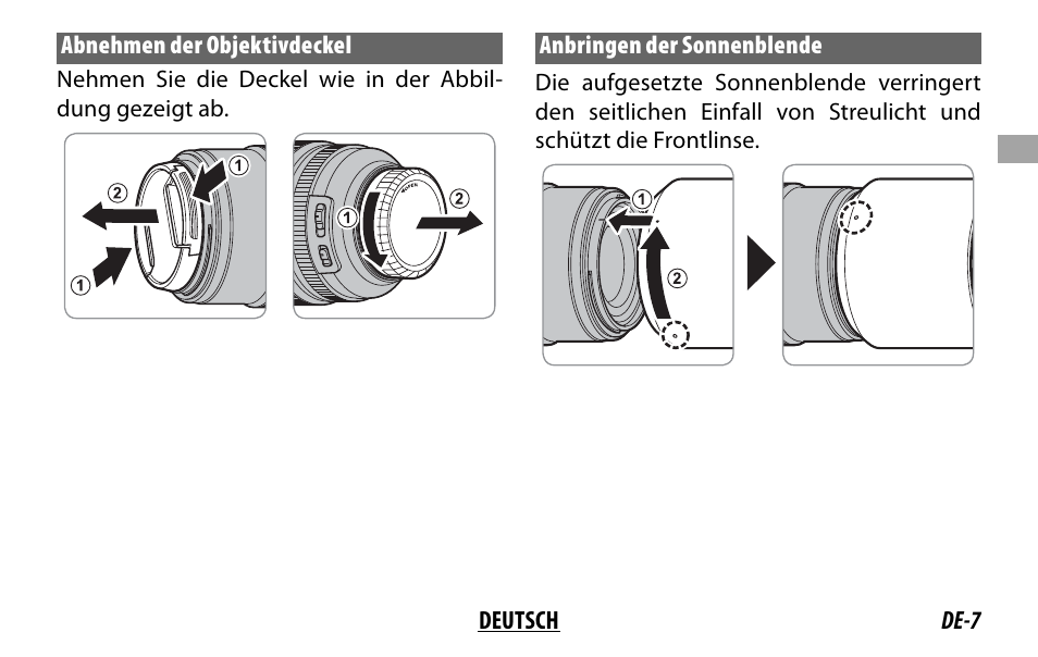 FujiFilm Lens Hood for XF 80mm f/2.8 R LM OIS WR Macro Lens User Manual | Page 37 / 172