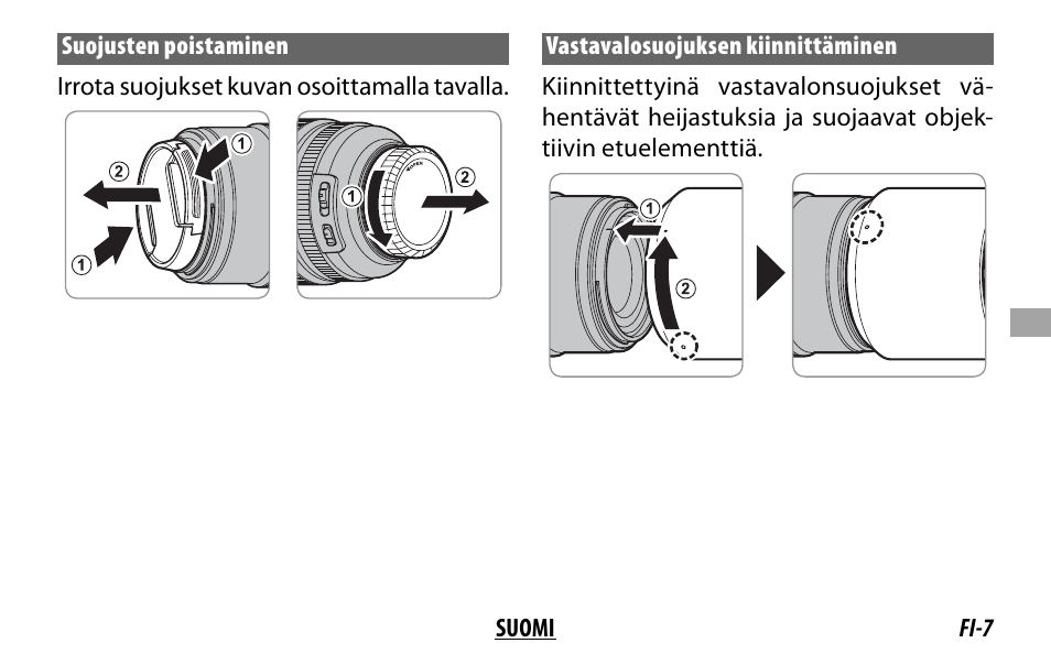 FujiFilm Lens Hood for XF 80mm f/2.8 R LM OIS WR Macro Lens User Manual | Page 87 / 172
