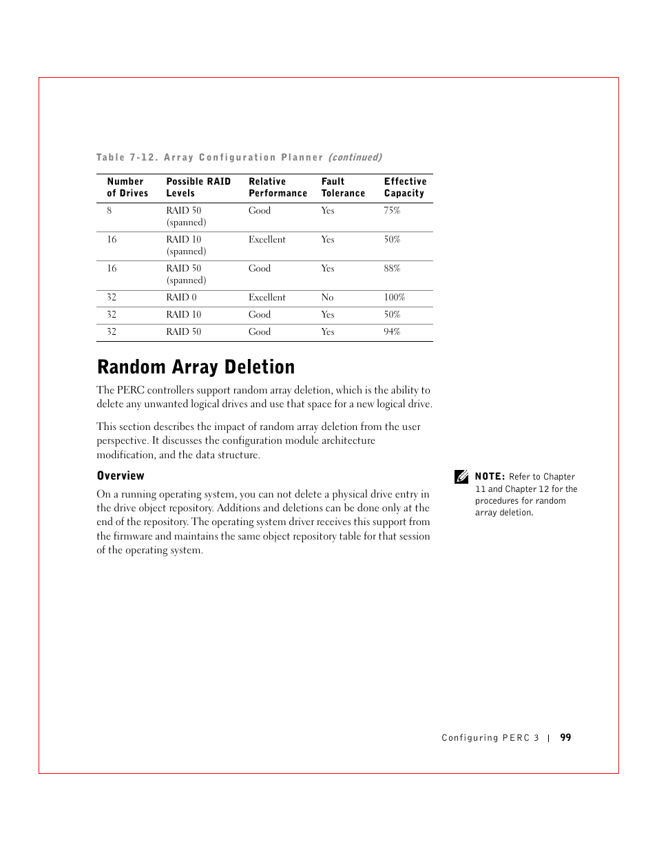 Random array deletion | Dell 3 User Manual | Page 101 / 254