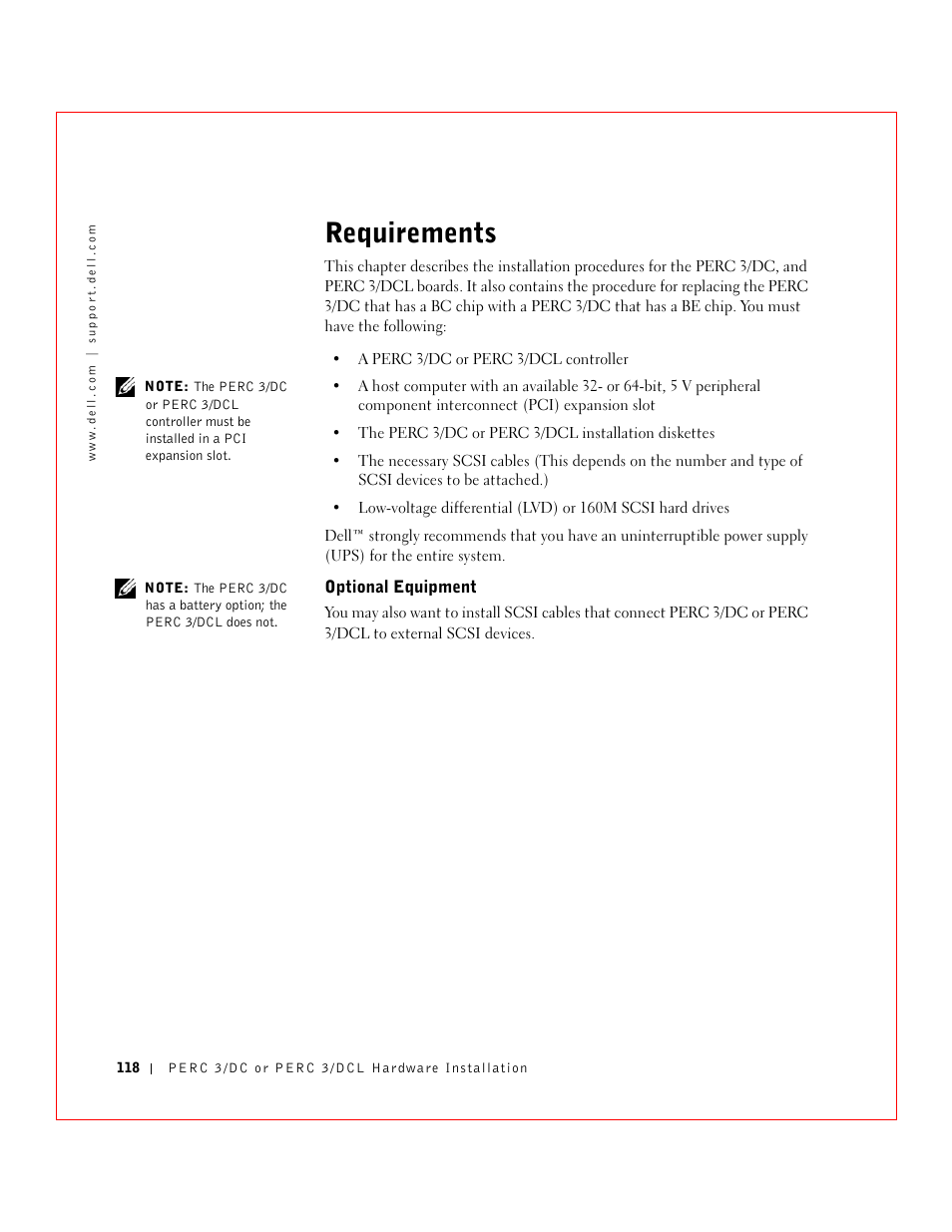 Requirements | Dell 3 User Manual | Page 120 / 254