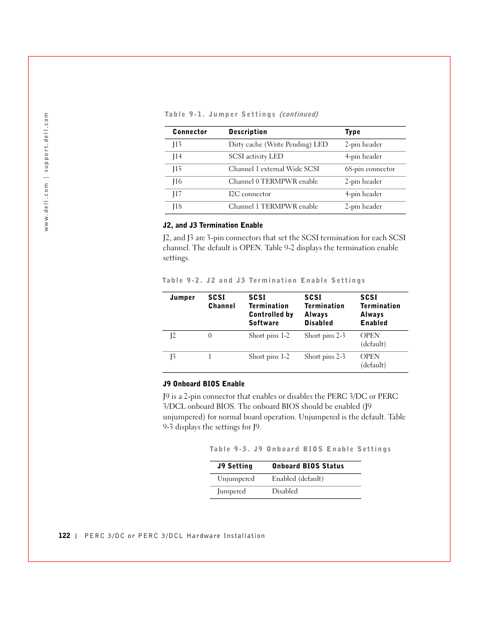 Dell 3 User Manual | Page 124 / 254