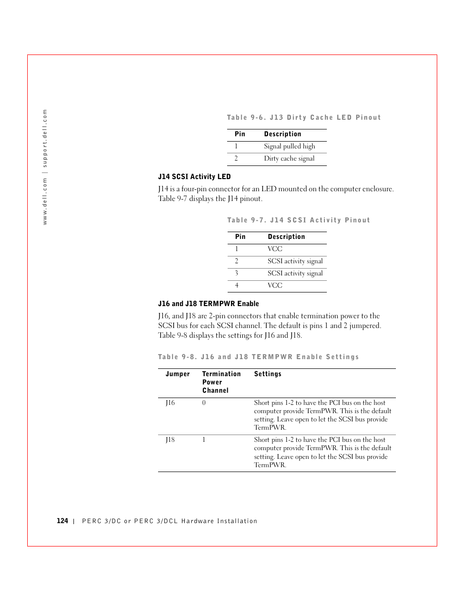 Dell 3 User Manual | Page 126 / 254