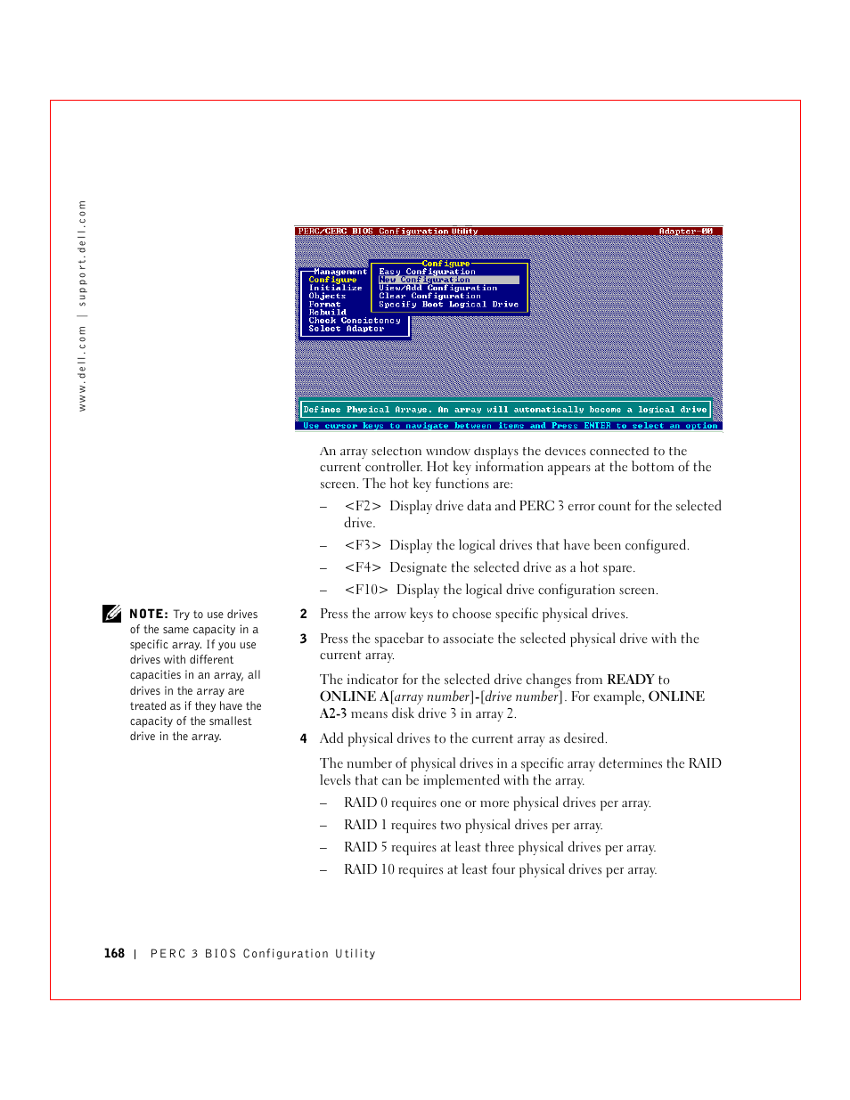 Dell 3 User Manual | Page 170 / 254