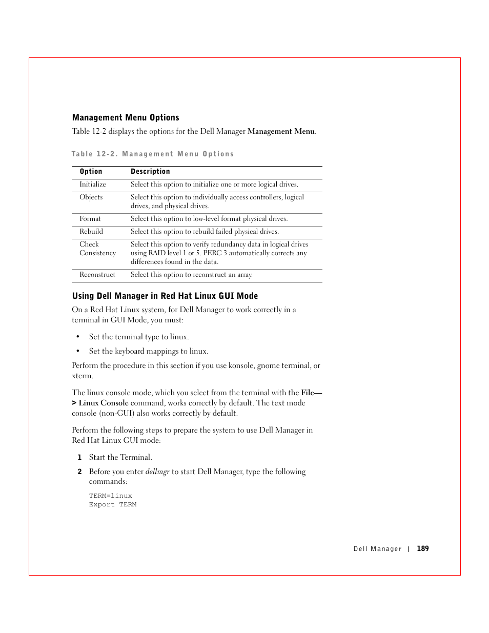 Dell 3 User Manual | Page 191 / 254