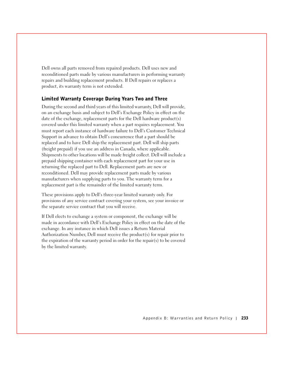 Dell 3 User Manual | Page 235 / 254