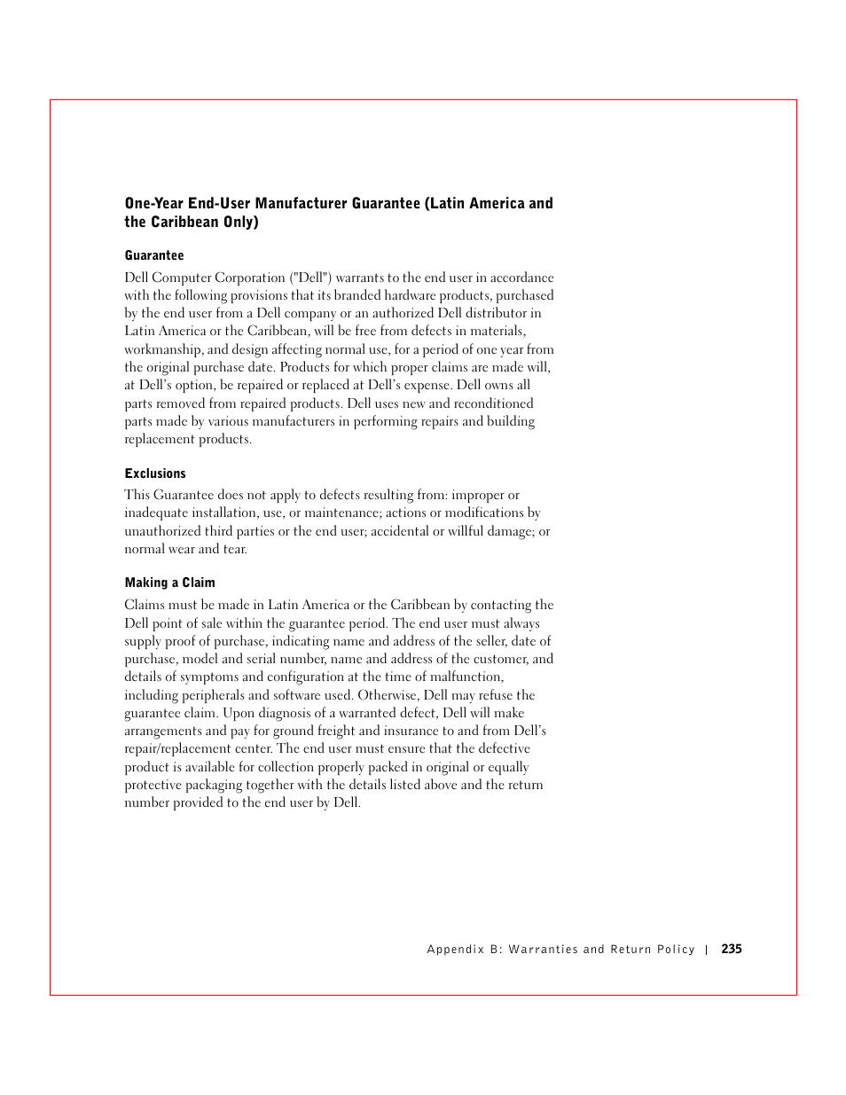 Dell 3 User Manual | Page 237 / 254