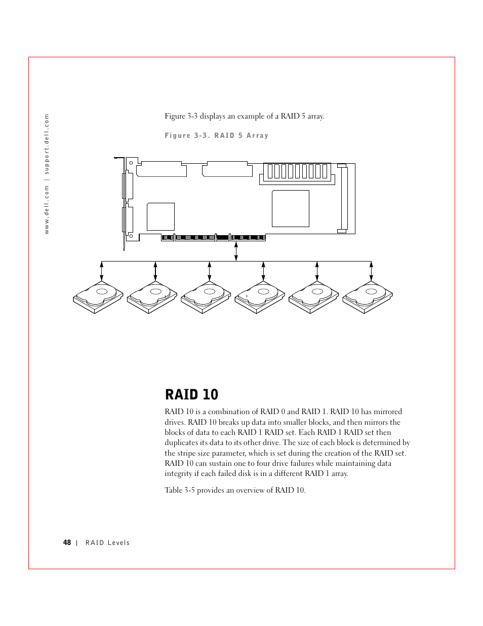 Raid 10 | Dell 3 User Manual | Page 50 / 254