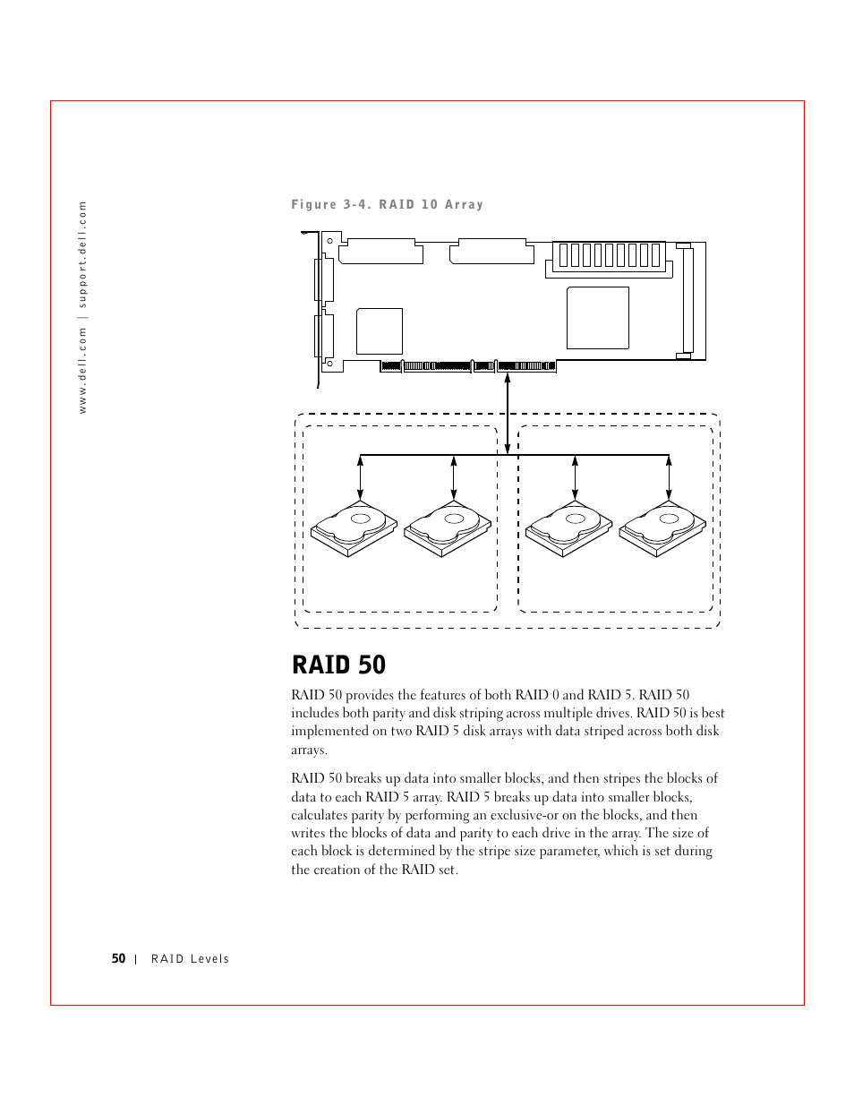 Raid 50 | Dell 3 User Manual | Page 52 / 254