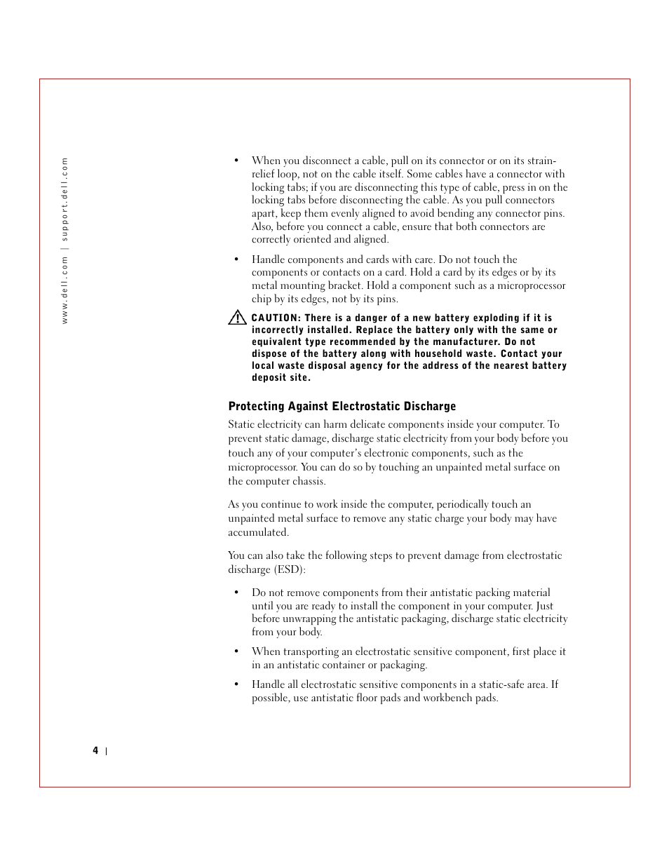 Dell 3 User Manual | Page 6 / 254