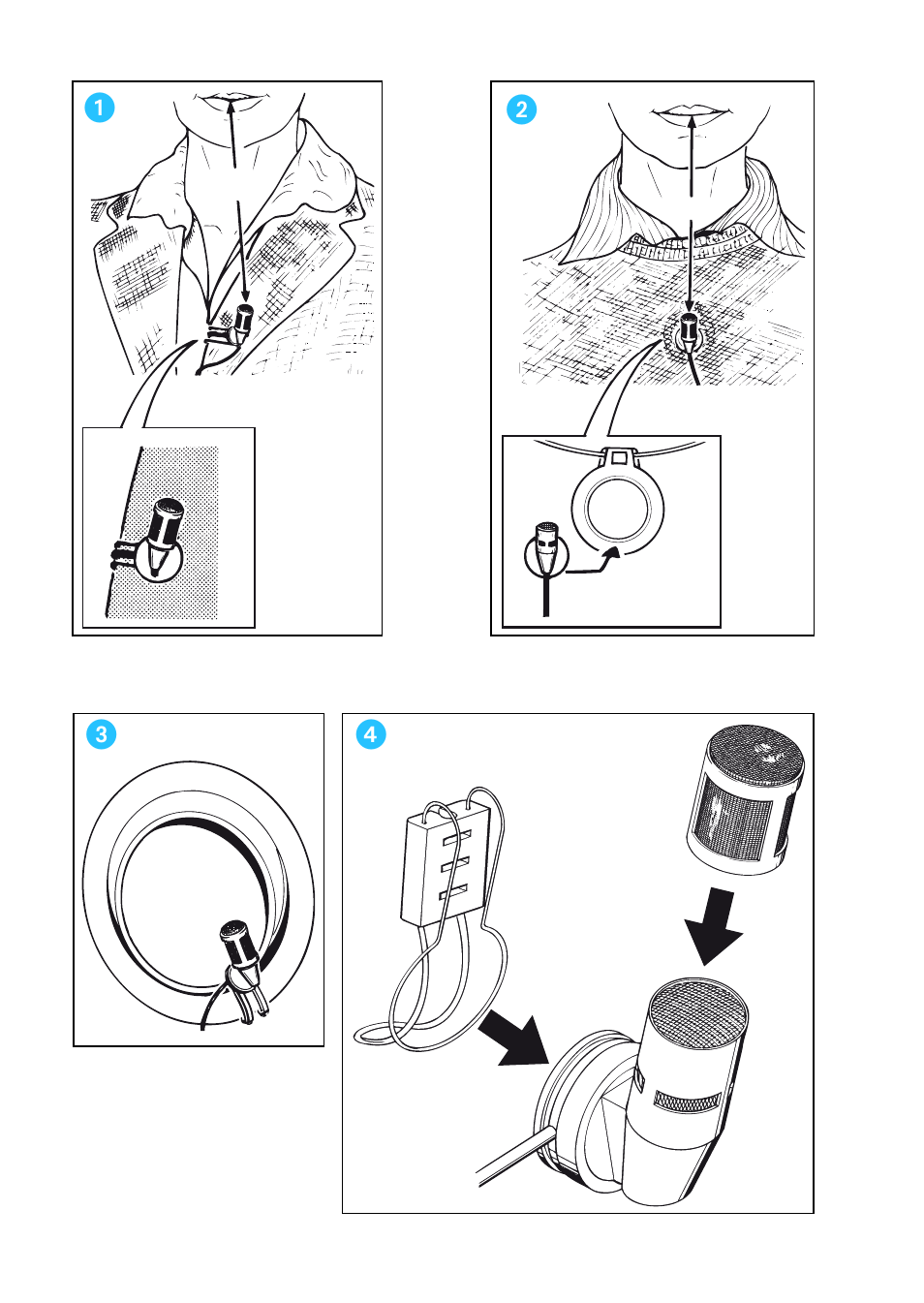 Sennheiser MKE 40 - Cardioid Lavalier Microphone with Hardwired 1/8" TRS Connector for EW Series Bodypack Transmitter User Manual | Page 2 / 20