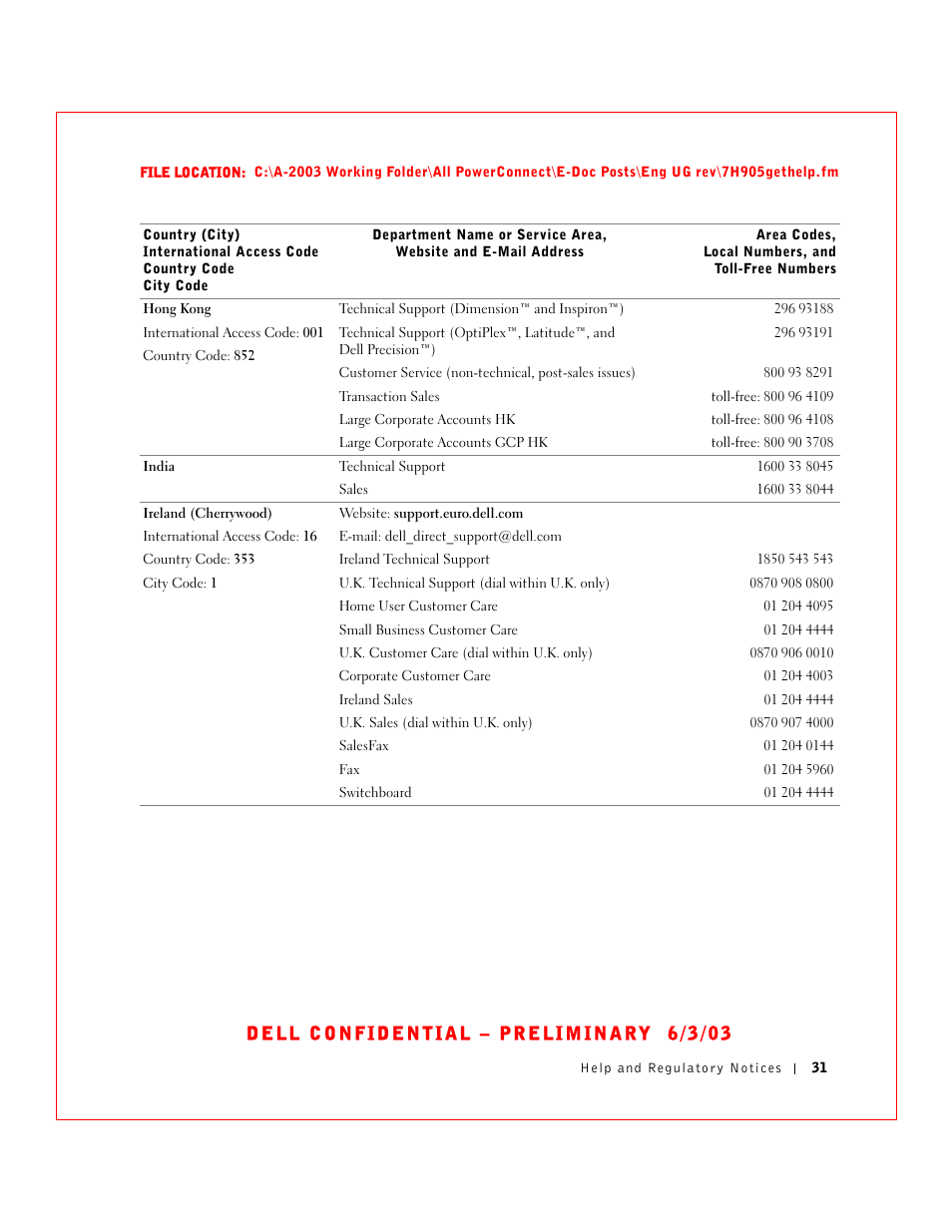 Dell PowerConnect 2016 User Manual | Page 31 / 46