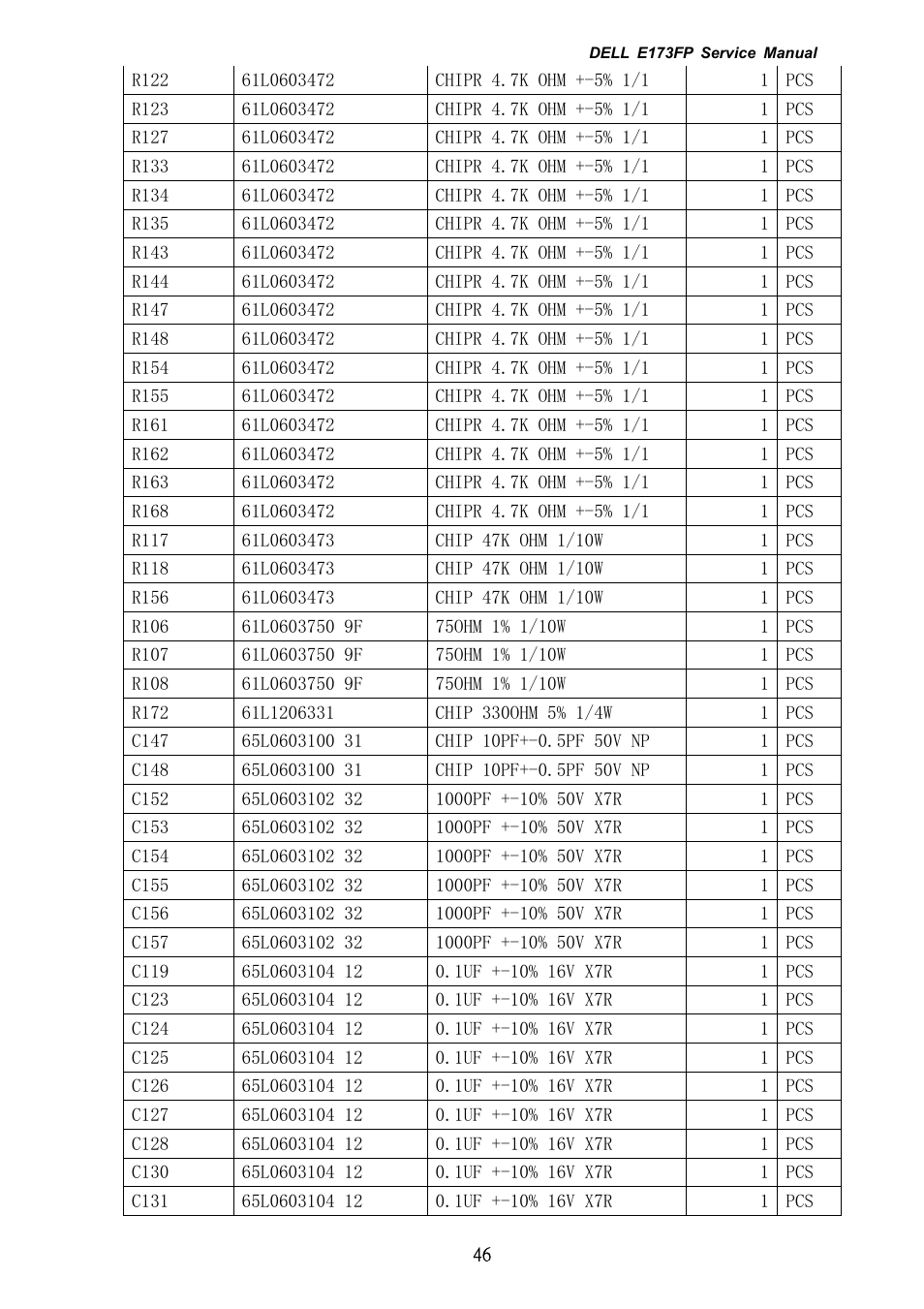 Dell E173FP User Manual | Page 46 / 56