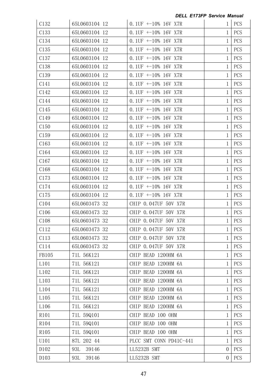 Dell E173FP User Manual | Page 47 / 56