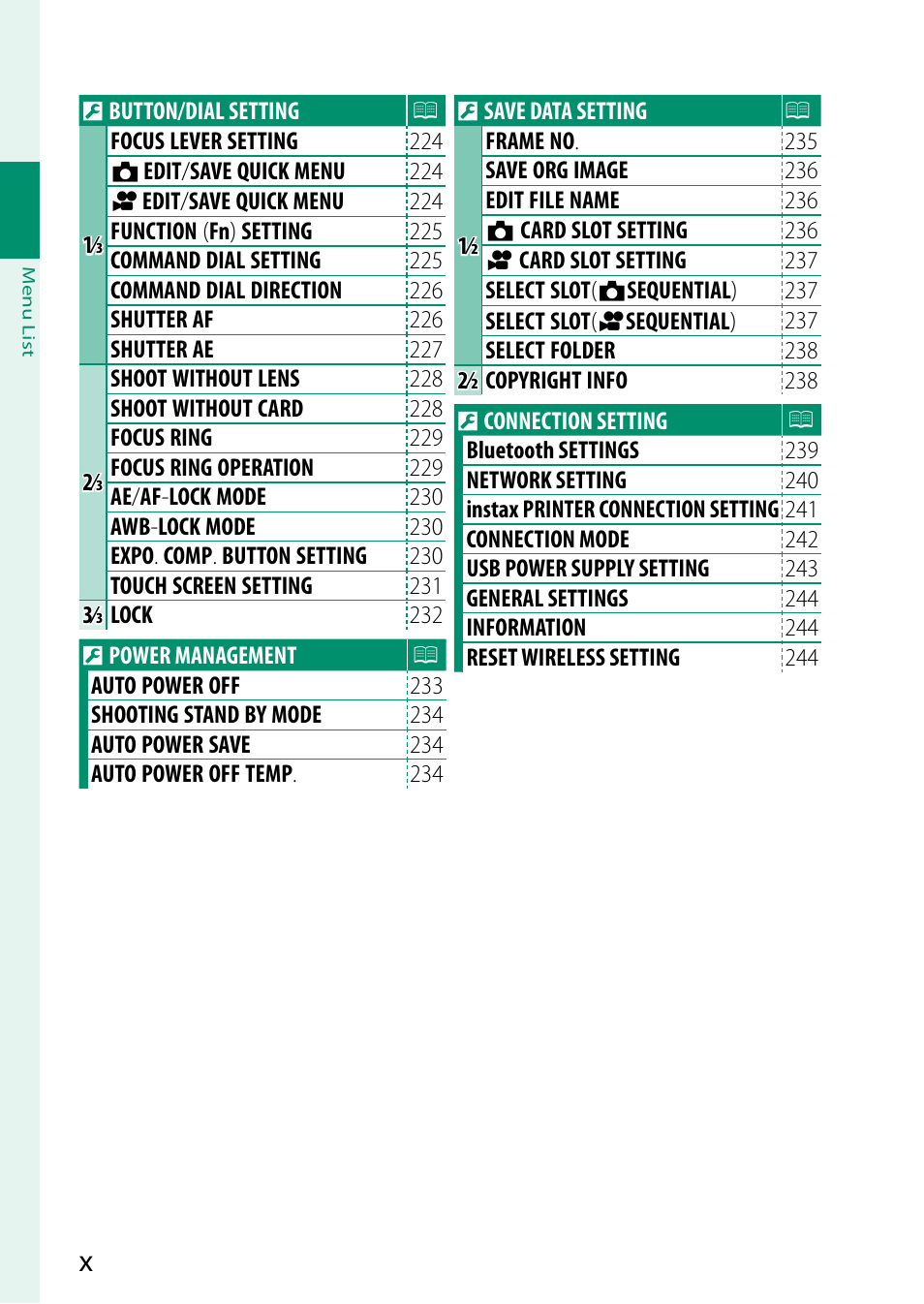 FujiFilm GFX 50S II Medium Format Mirrorless Camera with 35-70mm Lens Kit User Manual | Page 10 / 360